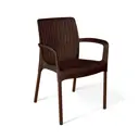 Стул Sheffilton 4803229202 56.5x80x50 см полипропилен цвет коричневый