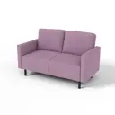 Диван Salon tron Сканди divan_skandi_08 120x85x66 см велюр цвет сиреневый