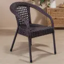 Кресло садовое Aiko Deco 60 см x 70 см x 79 см искусственный ротанг цвет коричневый