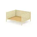 Кровать Solarius Tahta-spin160-200van-full 170 x 101 x 210 см сосна цвет бежевый