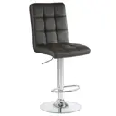 Барный стул Dobrin Kruger LM 41x122x56 см искусственная кожа цвет черный