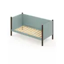 Кровать Solarius Тахта реечное основание 100 x 101 x 210 см дерево цвет тиффани;венге