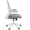 Кресло Chairman 533042 67.5x112x50 см ткань цвет серый