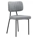 Стул Woodville 528467 45x83x50 см ткань цвет черный