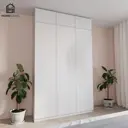 Шкаф Homegrad ЦБ-00017984-1 150x250x48 см ЛДСП цвет белый