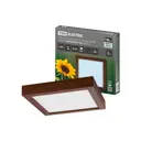 Светильник точечный накладной светодиодный TDM Electric Даунлайт Sq0329-0453 18 Вт теплый белый (желтый) свет цвет коричневый