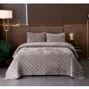 Покрывало Sofi de marko Алира Пок-Ал-240x260б 240x260 см бархат цвет бежевый