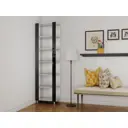 Стеллаж деревянный Мебельная компания е1 35x240x60 см нагрузка до 25 кг лдсп цвет ясень анкор светлый