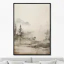 Картина Artnomore Landscape collection Mountain Mist No 1 2024г. AR-777000356 75x105 см