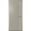 Комплект межкомнатной двери Wanmark Синди-13 глухая 190x60см эмаль цвет светло-серый с коробом и наличниками