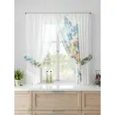 Тюль Comfy way Лерис - 126 CW509126-150 на шторной ленте 150x300 см цвет белый