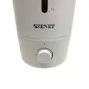 Увлажнитель воздуха ультразвуковой Zenet ZET-414 3.5 л с аромадиффузором цвет белый