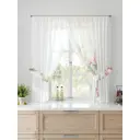 Тюль Comfy way Лерис - 79 CW509079-150 на шторной ленте 150x300 см цвет белый