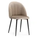 Стул Notta 542620 43x82x52 см велюр цвет бежевый