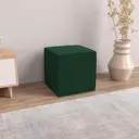 Пуф велюр Salon Tron Куб puf_cub_40_12, 40x40 см, изумрудный