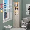 Стеллаж с полками Мэрдэс СУ(ш1в2)+1ФГ+1ФС 50x216x34 см нагрузка до 30 кг ЛДСП цвет карамель