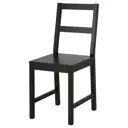 Кухонный стул Клик мебель Эггельстад 37x87x40 см дерево цвет черный