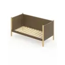 Кровать Solarius Тахта реечное основание 90 x 101 x 190 см дерево цвет коричневый;лакированный
