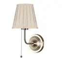 Настенный светильник Arte lamp A5039ap-1ab цвет жёлтый/золотой