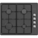 Газовая варочная панель Darina T1 BGM 341 11 At 59 см 4 конфорки цвет антрацит 223809