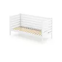 Тахта Solarius ортопедическое основание высокими бортиками 100x101x180 см сосна цвет белый