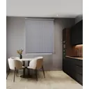 Комплект вертикальных жалюзи Унистайл Vzhblser 150x250 см алюминий цвет серебристый