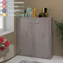 Стеллаж с полками Мэрдэс СУ(ш2в1)+2ФГ 96x109x34 см нагрузка до 30 кг ЛДСП цвет нельсон