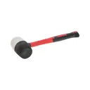Киянка резиновая черно-белая Kranz KR-12-8153 450 г