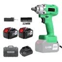 Гайковерт аккумуляторный бесщёточный Zitrek Crusher 20-Li, 20 В Li-Ion 2x6 Ач, 200 Нм