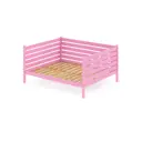 Кровать Solarius Tahta-spin140-190roz 150 x 101 x 200 см сосна цвет розовый
