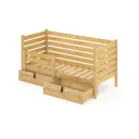 Кровать Solarius Det-spin80-200lak-2yash 90 x 101 x 210 см сосна цвет бежевый
