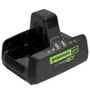 Зарядное устройство Greenworks G60DC10 в комплекте с перчатками