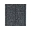 Декоративные панели Hubox Рейки графитовый 300x300x90мм 0.3м² 12шт