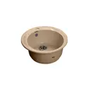 Мойка для кухни Granfest GF-R-520 топаз 52x52 см глубина чаши 20 см искусственный камень цвет топаз