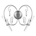 Настенный светильник Lightstar Scarabeo 755624 цвет хром