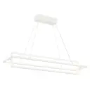 Люстра подвесная светодиодная Ambrella Light Comfort Ambr_fl5735 28 м² теплый белый (желтый) свет цвет белый