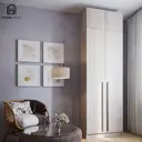 Шкаф Homegrad 016006/01 80x260x52 см ЛДСП цвет дуб сонома