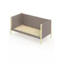Кровать Solarius Тахта реечное основание 100 x 101 x 190 см дерево цвет мокко мусс;ванильный