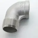 Отвод 90° Ifitting 1/8"x1/8" НР-ВР нержавеющая сталь MG-FEDM5/4