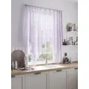 Тюль Helga Базовая коллекция HH534277 на шторной ленте 145x200 см цвет розовый, фиолетовый