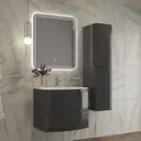 Зеркало для ванной Cezares Duet CZR-SPC-DUET-800-800-LED-TCH с подсветкой 80x80см
