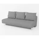 Диван раскладной Edlen 089 195x70x92 см рогожка цвет ash