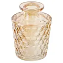 Ваза для цветов 814968 стекло 10 см, цвет бежевый