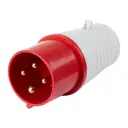 Вилка Rexant 024 переносная, 3Р+РЕ, 32А, 380В, IP44