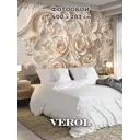 Фотообои 3D флизелиновые Verol Цветы и вензеля 410-ФФО-05957/ 400x283 см