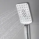 Лейка для верхнего душа Wasserkraft A126 прямоугольник цвет хром