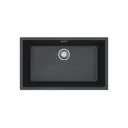 Мойка для кухни Alveus OMNI 40 75x45 см глубина чаши 19.8 см искусственный камень цвет черный матовый