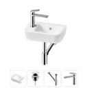 Раковина Lavinia boho one 20217305R 37см цвет раковина 4 в 1: донный клапан, сифон, смеситель