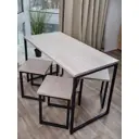 Стол прямоугольный Diko loft 140x70 см лдсп цвет шимо светлый