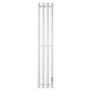 Полотенцесушитель электрический Primoclima Sol R E White 210x1200 мм 122 Вт с терморегулятором I-образный цвет белый матовый